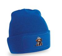 Cozy Wirehaired Dachshund Puppy Dog Beanie Wirehaired Dachshund Dogs Pets Birthday Gift For Him And Her O/S