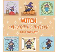 Cozy Witch Life: A Relaxing Coloring Journey 50+ Illustrations: Charming Witchy Scenes, Magical Objects & Cozy Moments for Stress Relief and Creativity