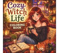 Cozy Witch Life Coloring Book: Relaxing Modern Magical Moments for Adults and Teens | Stress Relief, Cute Everyday Witch Scenes, Self-Care & Cozy Living (Things I Want to Say Coloring Book Series)