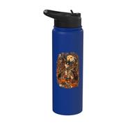 Cozy Witches Mushroom Forest Autumn Cottage Core Stainless Steel Insulated Water Bottle