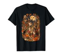 Cozy Witches Mushroom Forest Autumn Cottage Core Value Graphic T-Shirt