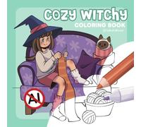 Cozy Witchy Coloring book: Coloring book with creative challenges