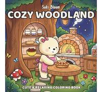 Cozy Woodland: Winter Animals Coloring Book for Adults & Teens | Cute Woodland Scenes, Snowy Forests, and Cozy Winter Activities | Simple, Bold & Easy Coloring for Relaxation and Mindfulness