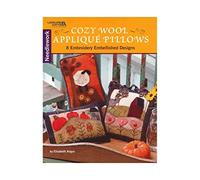 Cozy Wool Appliqué Pillows: 8 Embroidery Embellished Designs