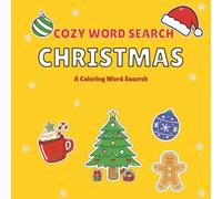 Cozy Word Search Christmas: A cozy word search coloring book puzzle with Christmas Vibe