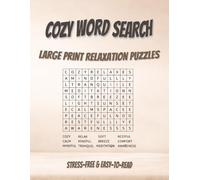Cozy Word Search: Large Print Word Search