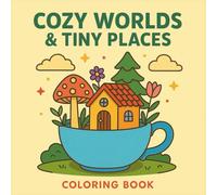 Cozy Worlds & Tiny Places (Bold Coloring Books)