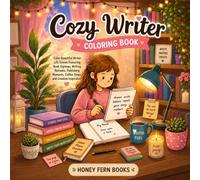 Cozy Writer Coloring Book: Color Beautiful Writer Life Scenes Featuring Book Signings, Writing Retreats, Publishing Moments, Coffee Shops, and Creative Inspiration