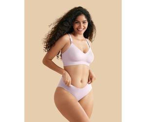 CozyAura-Ultra Soft Seamless Nursing Bra - YN21 | Color: Misty Lavender | Size: 3XL