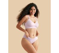 CozyAura-Ultra Soft Seamless Nursing Bra - YN21 | Color: Misty Lavender | Size: M