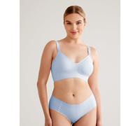 CozyAura-Ultra Soft Seamless Nursing Bra - YN21 | Color: Morning Sky | Size: 3XL