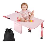 COZYBONDER Toddler Airplane Bed, Kids Airplane Seat Extender Travel Bed, Kids Airplane Travel Essentials, Airplane Must Have for Toddlers, Portable Plane Bed for Flights