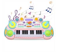 Cozybuy Toddler Multifunctional Piano Toy, 24 Keys for Baby, Kids Piano Keyboard Toy for Toddlers, Birthday Gifts for 1-6 Years Old Boys and Girls