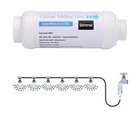 CozyCabin Mist Calcium Inhibitor Filter Outdoor Misting System Filter, Prevent Nozzles Clogging for Garden Patio Mister