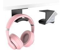 Cozycase Headphone Holder Hanger - Stick-On Headphone Hook on Wall or Under Desk with Strong 3M Adhesive Pad,Universal Headset Holder Perfect for Most of Gaming Headphone up to 2.2 lb