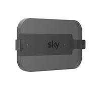 Cozycase Sky Q Mini Box Wall Mount Bracket Clip Premium Sky Q Mini Wall Mount Holder Behind TV with 2 Easy Installation Ways, Space Saving & No Signal Loss with Fixings