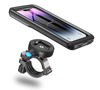 Cozycase Universal Bike Phone Mount Waterproof - Handlebar MTB Road/Mountain Bike Phone Holder for iPhone Xiaomi 16 15 14 13 12 11 Pro Max/XR for Samsung galaxy S24 S23/S22 Plus Ultra