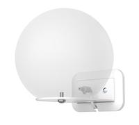 Cozycase Wall Mount for Google Home Mini & Echo 4th Generation - Holder Shelf Stand Metal Bracket Shelf (White)