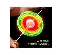 COZYDAY Flywheel Spinning Toy Spinner Fidget Light Rainbow Lightshow Orbital Kids Flash Novelty Children's Toys Gift Pull Line Flashing Glow in The Dark Wheel Colorful Glow Up, Multicolor
