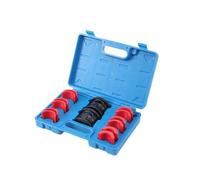Cozyel 14 Pcs/Set Universal Motorcycle Fork Seal Driver Tool Kit, Motorbike Bicycles Fork Sealed Driver Installer Set 35mm 36mm 40mm 41mm 42mm 43mm 45mm 46mm 47mm 48mm 49mm 50mm