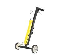 Cozyel 2 Wheel Line Marker Spray Paint Applicator, Precision Parking Lot Striping Machine, Sports Court Line Marking Machine, Inverted Striping Spray Paint, Yellow, 1 Count