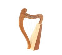 Cozyel Irish Celtic Harp 19 Strings Musical Tuning Instrument Natural Mahogany Wood, with Strings and Tuning Key, Musical Instrument Strings Harps for Music Lovers, Beginners