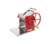 Cozyel Pasta Machine Manual Dough Roller Spaghetti Pasta Maker Manual Dough Press, 3mm Thickness, Perfect for Spaghetti, Fettuccini, Lasagna, or Dumpling Skins, Red