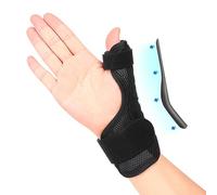 Cozyhealth Thumb Brace for Men and Women, CMC Joint Thumb Spica Splint for Pain Relief, Tendonitis, Thumb Wrist Stabilization Support for Right or Left Hand (Black)