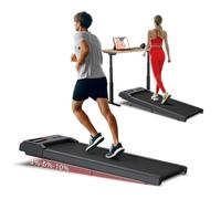 COZYINN Walking Pad, Under Desk Incline Treadmill for Home Office, 40dB Small Treadmill 265lbs Capacity, Cardio Training Walking Jogging Running, Easy to Move Use, Compatible with KINOMAP Apple Health