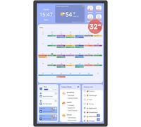 Cozyla 32 Inch Digital Calendar Wall Touch Screen Chore Chart To Do List Notepad Electronic Smart Calendar Digital for Family Meal Planner Support All App Via App Store Android Tablet Wall Mount Black