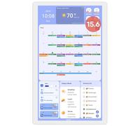 Cozyla Digital Calendar for Android Tablet 15.6 Inch Touch Screen Wall Calendar to Do List Notepad Smart Electronic Calendar for Meal Planner