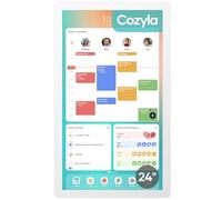 Cozyla Mate Calendar+ 2: 24 Inch Digital Wall Calendar Planner Smart Touchscreen Interactive Display Large Electronic Calendar for Family Organizer, Support All Google Play Apps Wall Mount White