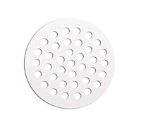 Cozylkx 304 Stainless Steel Floor Drain Covers, 4.4cm/1.73" Drain Hair Catcher Bathroom Shower Drain Cover Kitchen Sink Strainer,Silver