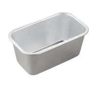 Cozylkx Aluminium Loaf Pan Rectangle Bread Tin Non-stick Baking Cake Mold Pastry Box for Bread, Loaves, Cakes and Bakes, 14.7cm x 8.8cm x 6.5cm