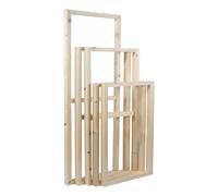 Cozylkx Wooden Frame for Canvas Painting 70x55cm, Picture Stretcher Bars Wood Painting Stretching Bars for Oil Painting, Canvas, Cross Stitch