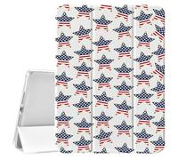 CozyNestCY 4th of July Patriotic Star Print for iPad (A16) 11th Generation Case 11 Inch 2025 / 10th Generation Case 10.9 Inch 2022,Auto Sleep/Wake TPU Back Case with Pencil Holder