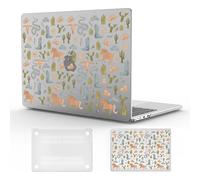 Cozynestcy Cool Western Pattern Case for MacBook Air 13 Inch Case 2022 2021 2020 2019 2018 Aesthetic Cowboy Design Plastic Hard Shell Touch Id A1932 A2179 M1 A2337 Retro Country Slim Protective Case