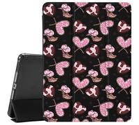 CozyNestCY Cute Cool Cowgirl Print Case for 10.9 Inch Ipad 10Th Kawaii Aesthetic Cover for Ipad Auto Sleep/Wake Anti-Slip Shockproof Leather Soft TPU Back Case with Pencil Holder(Girl Women)