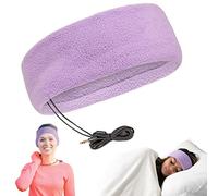 CozyPhones Sleep Headphones Travel Bag - Ultra Thin Earphones - Most Comfortable Headphones for Sleeping - Perfect for Air Travel, Relaxation, Meditation & Insomnia - VIOLET