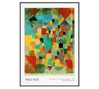 CozyPrints Paul Klee Southern Tunisian Gardens Wall Art Print, Famous Paintings, Modern Art Home Decor, Unframed (A4-21.0 x 29.7cm)
