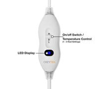 Cozytek Single Polyester Electric Blanket Replacement Controller