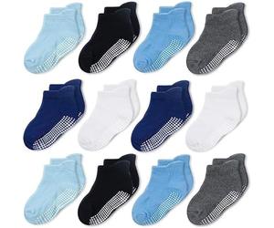 CozyWay Baby Non-Slip Baby Socks Toddler Socks With Grippers, Ankle Style