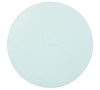 cozze® - Round Plastic Pizza Board, Diameter 350 x 10 mm, Food Safe, Dishwasher Safe, Light Blue - Ideal for Pizza, Tapas and Cheese