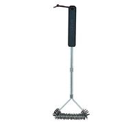cozze Steel Brush, Plastic Polypropylene Leather, Black and Stainless Steel, Breit