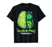 CP Brain Damage Cute Flowers Cerebral Palsy Awareness T-Shirt