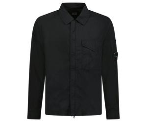 CP Company Chrome R Full Zip Overshirt Black - M