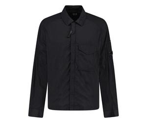 CP Company Lens Chrome-R Zip-Up Jacket Black