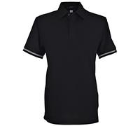 CP Company Men`s Polo Shirt - 12CMPL091A (as8, Alpha, m, l, Regular, Regular, Black (999), L)