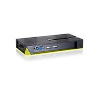 CP Technologies LevelOne USB KVM Switch 4-Port Black Edition