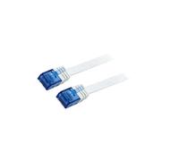 CP0136 Patch cord U/UTP 5e Line CCA PVC white 3 meters30AWG LOGILINK